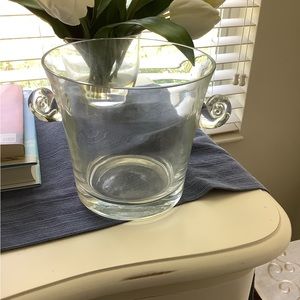 Tiffany & Co. Crystal ice/champagne bucket